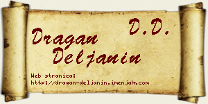 Dragan Deljanin vizit kartica